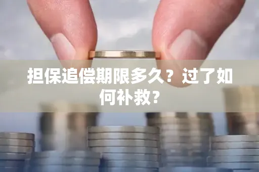 佛山担保追偿期限多久?过了如何补救?